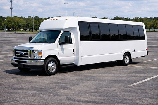 25-passenger minibus available for charter in McLean, VA
